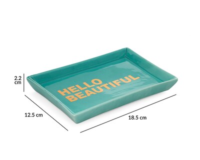 Foto 5 | Joyero de Cerámica Starhaus Azul