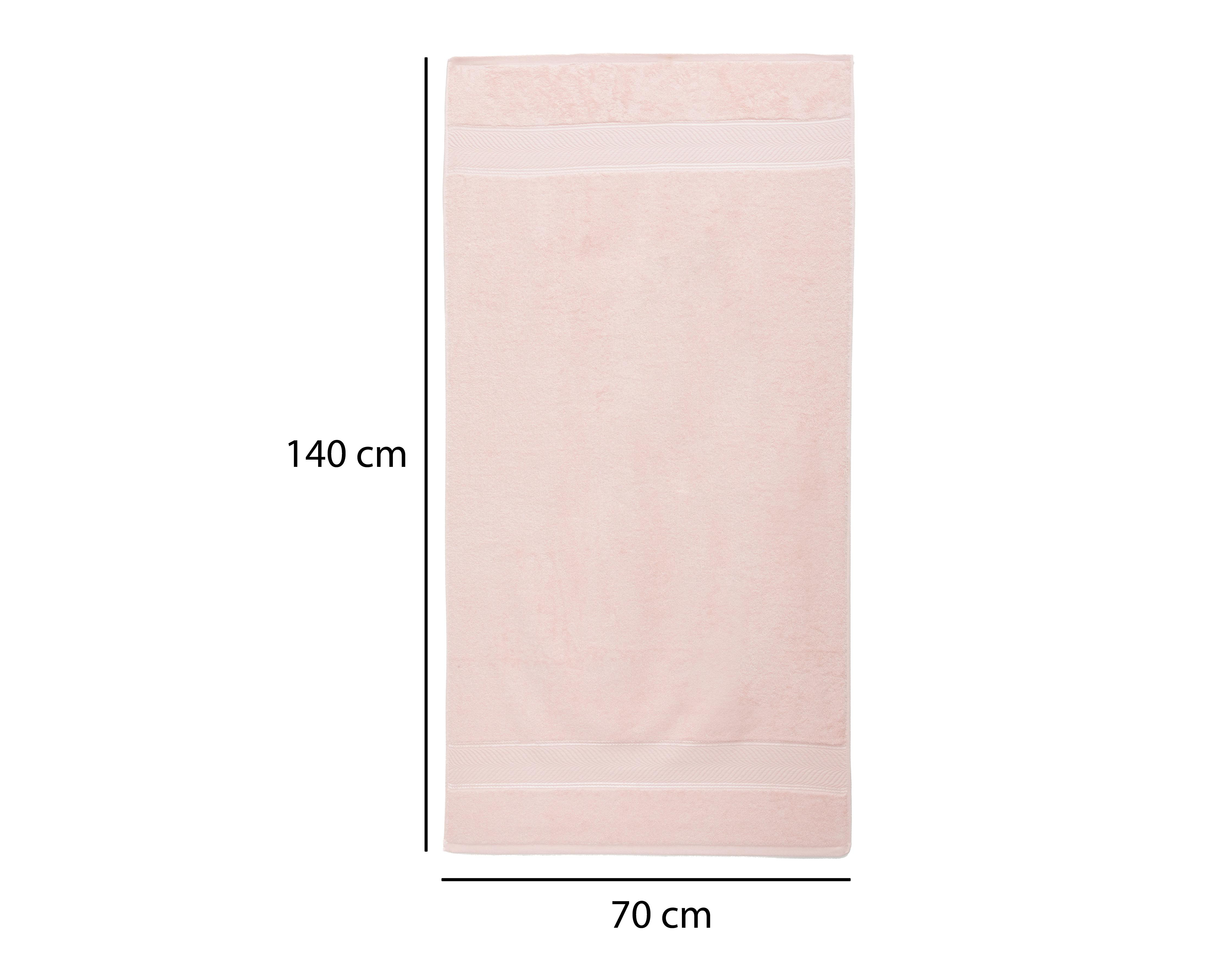 Foto 6 pulgar | Toalla de Baño Completo Starhaus Daki Rosa