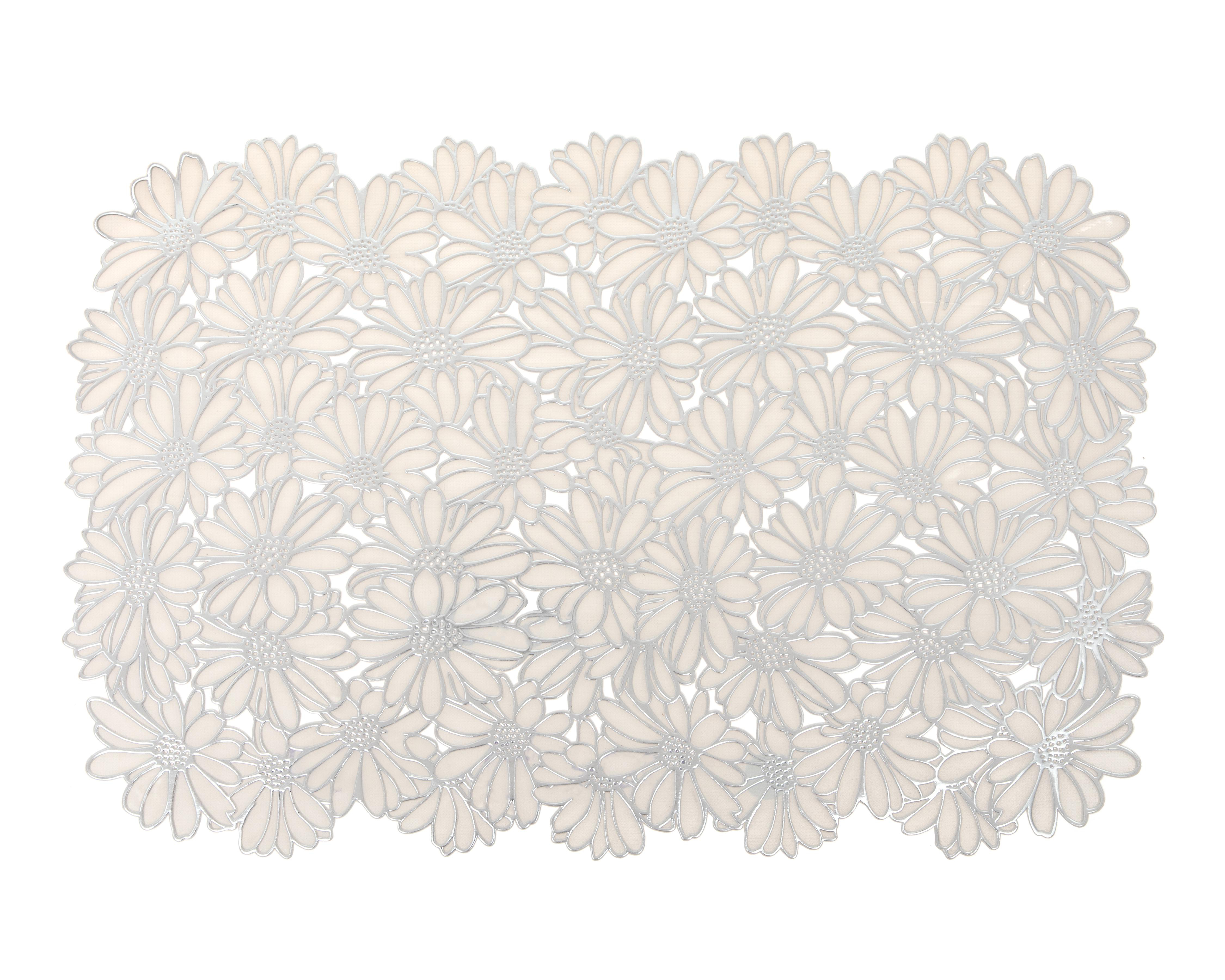 Foto 3 | Mantel Individual Starhaus Platinum Plateado 4 Piezas