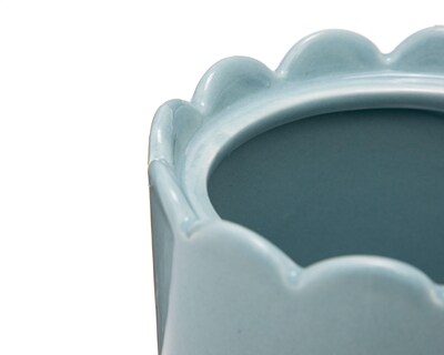 Foto 3 | Recipiente Decorativo Sugar Blue de Cerámica