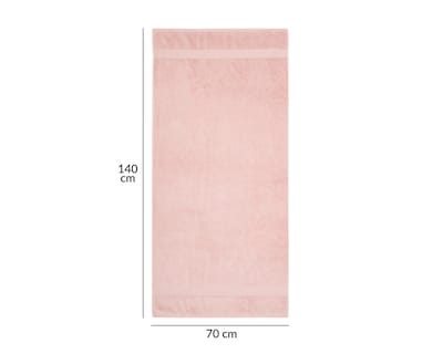 Foto 5 | Toalla de Medio Baño Starhaus Crepe Rosa