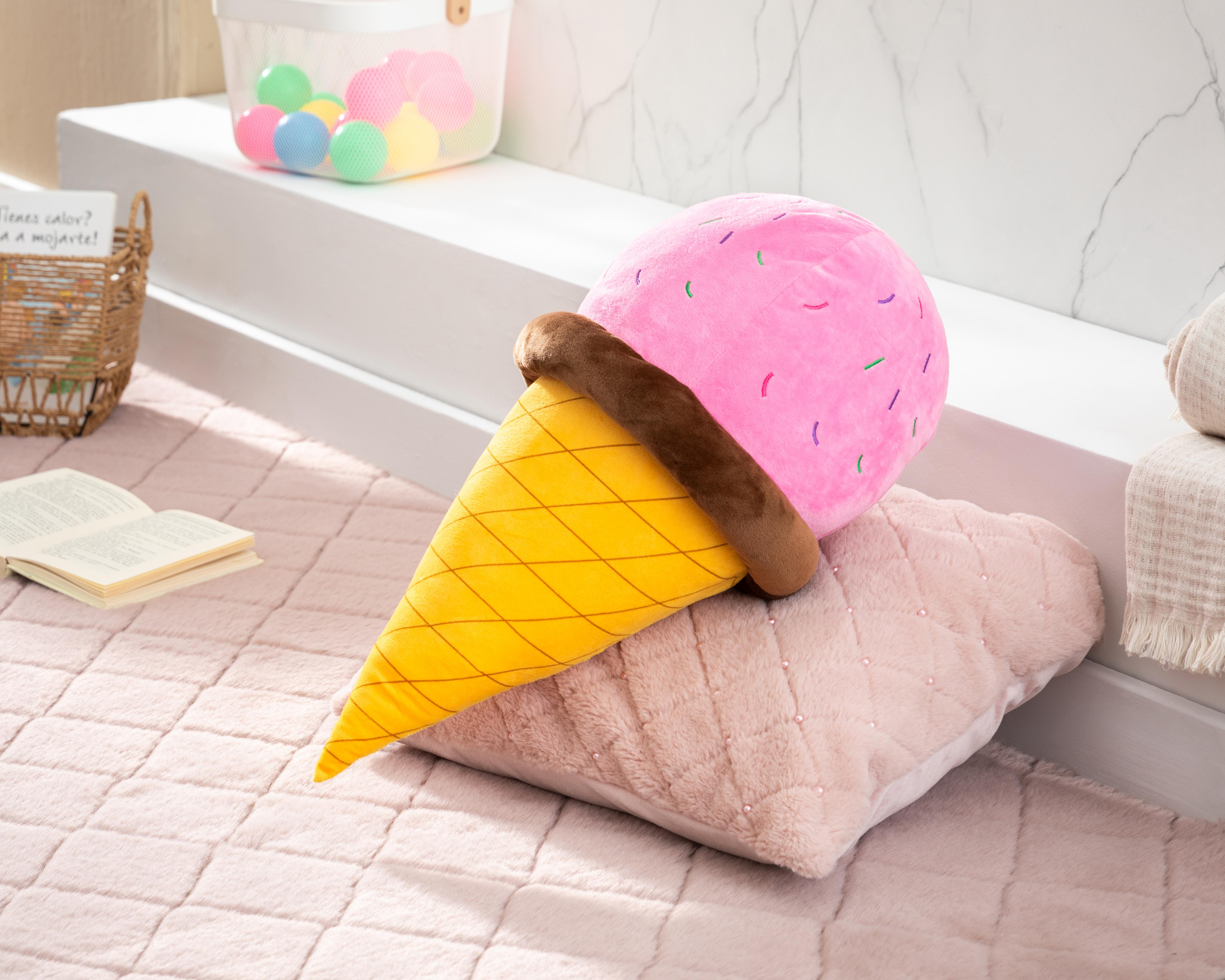 Foto 6 pulgar | Cojín Infantil Baby Colors Cono de Helado