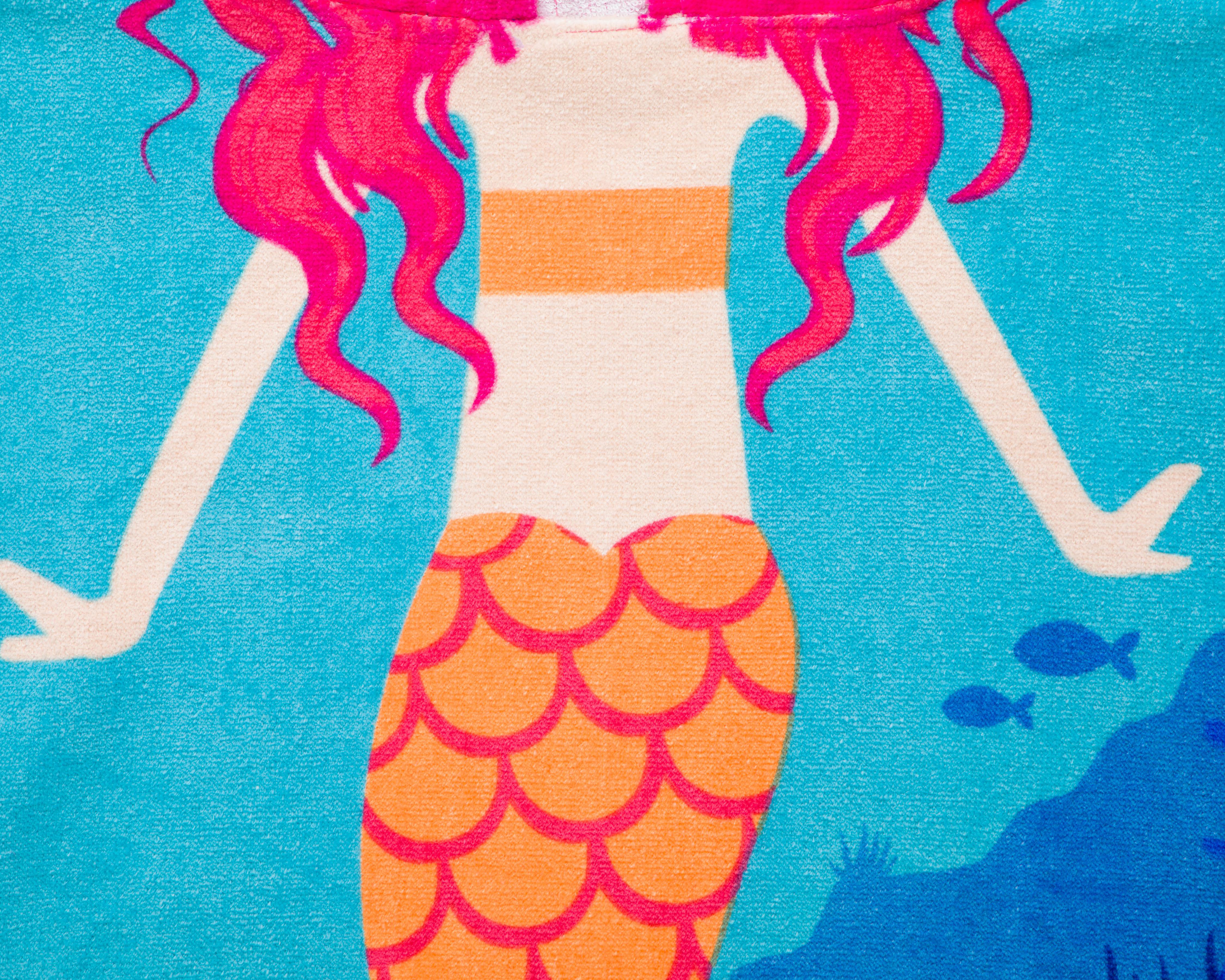 Foto 3 | Toalla con Capucha Marinita de Sirena