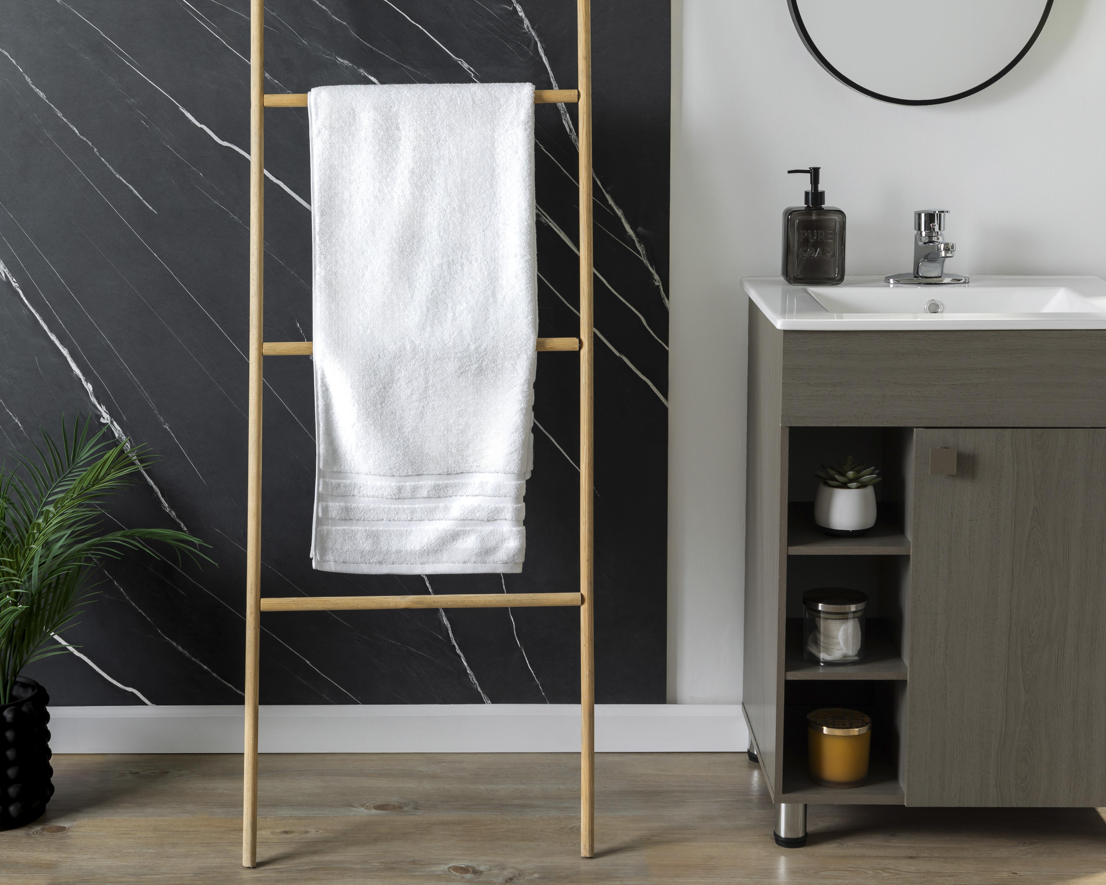 Foto 4 | Toalla de Medio Baño Starhaus Ronnie MB Blanca