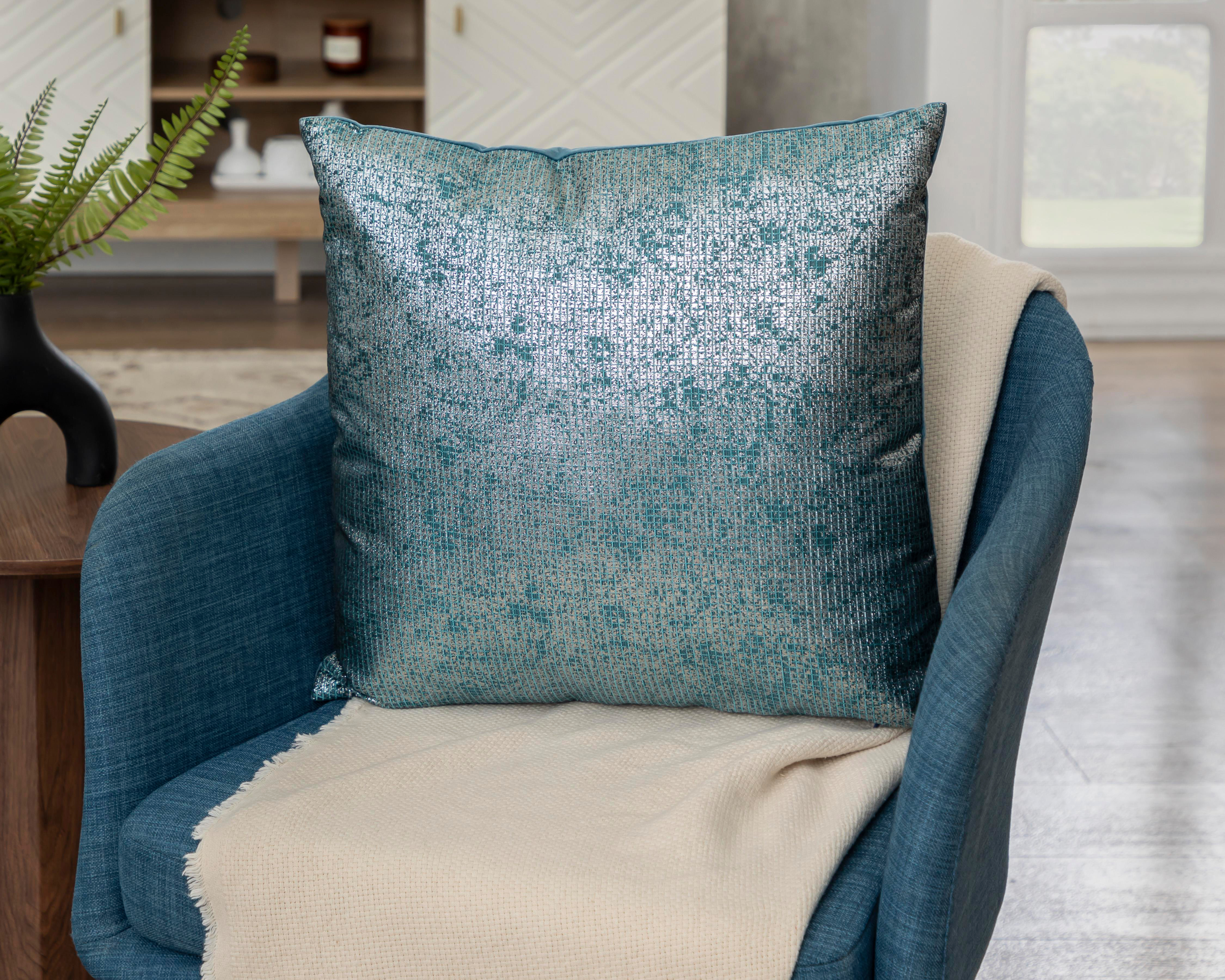 Foto 5 | Cojín Decorativo Celeste