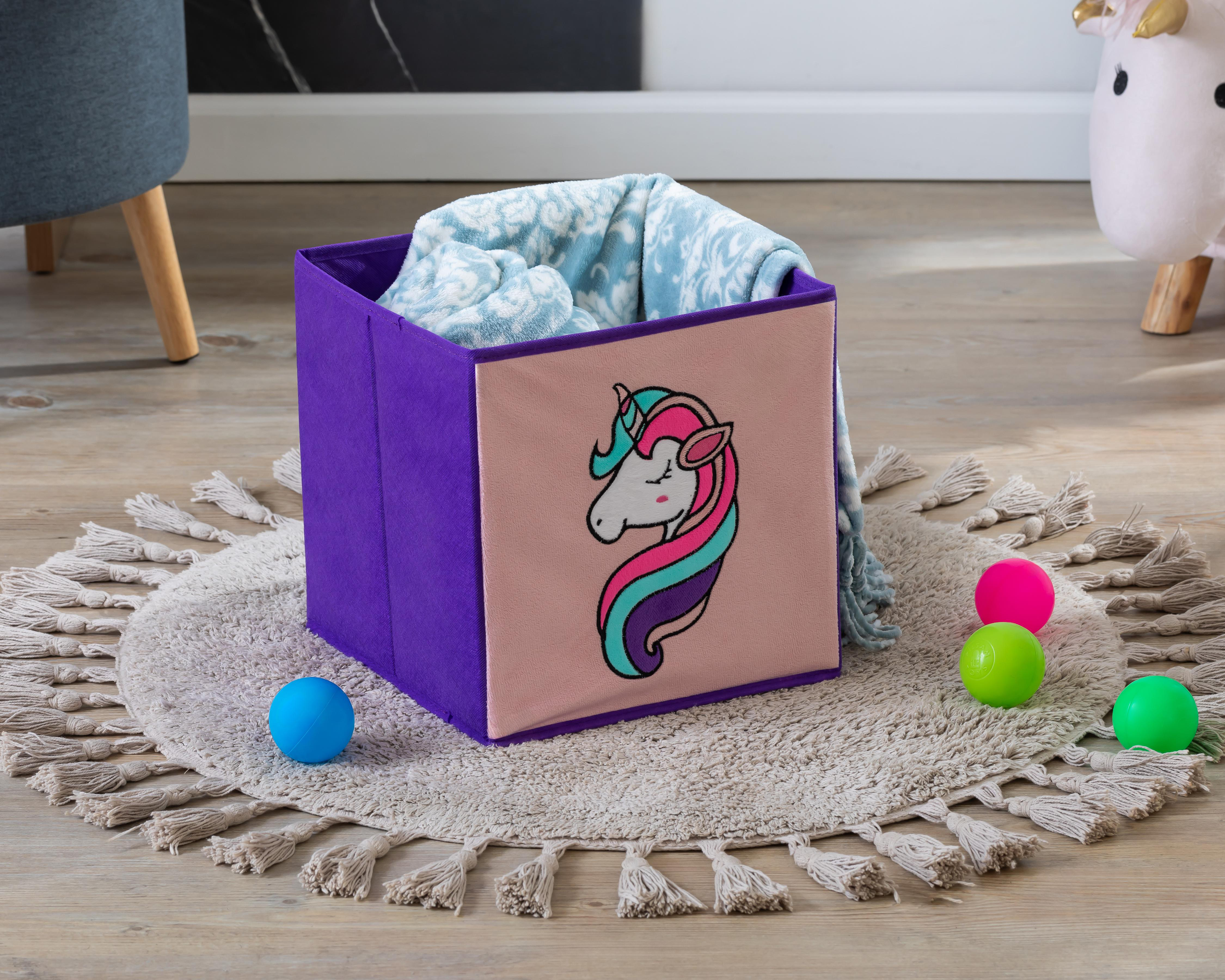 Foto 7 pulgar | Caja de Almacenamiento de Tela Starhaus Unicornio