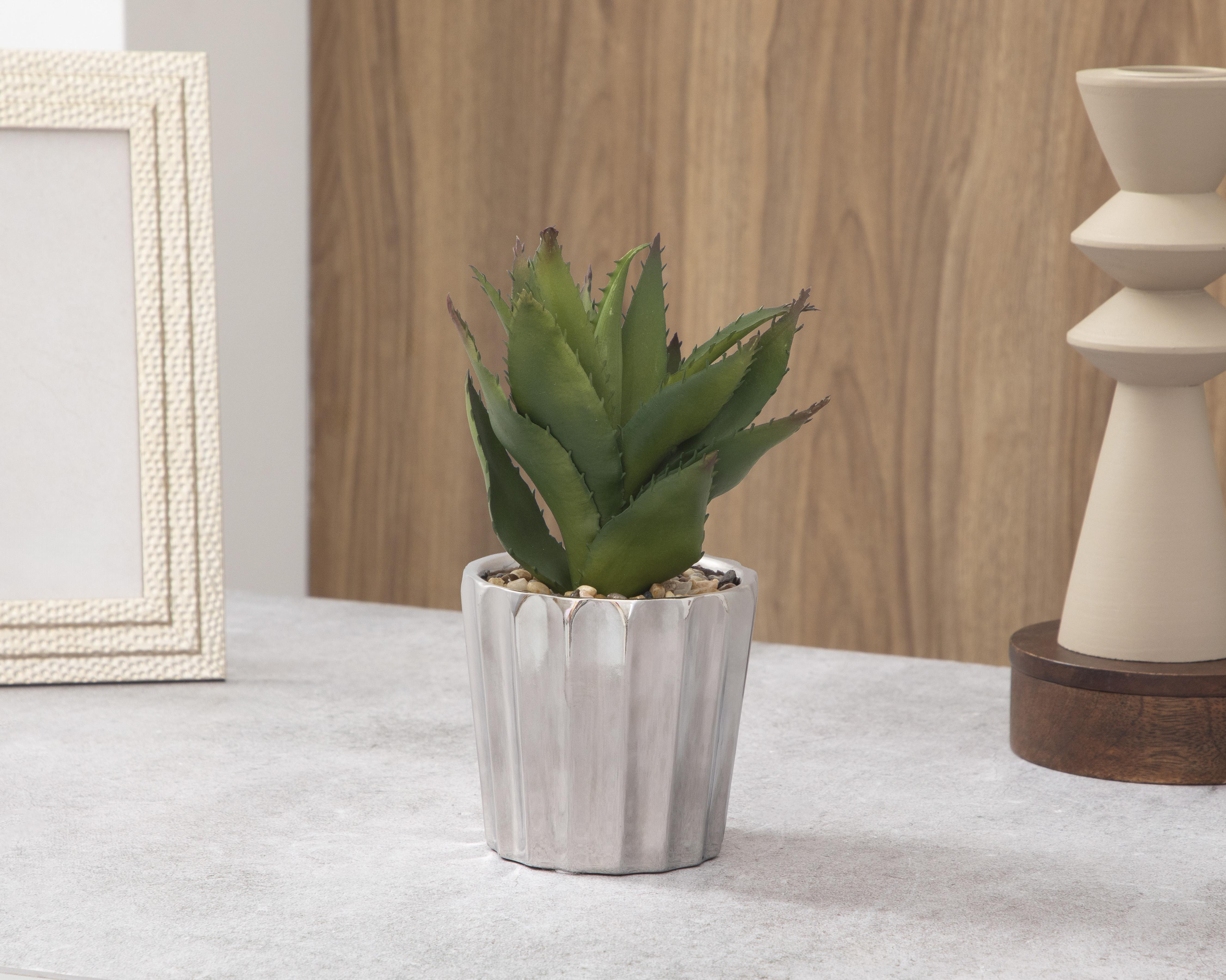 Foto 5 | Aloe Vera Artificial con Maceta Starhaus 22 cm