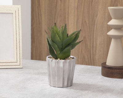 Foto 5 | Aloe Vera Artificial con Maceta Starhaus 22 cm