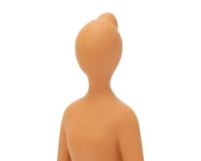 Foto 4 | Escultura de Mujer Yogi de Resina