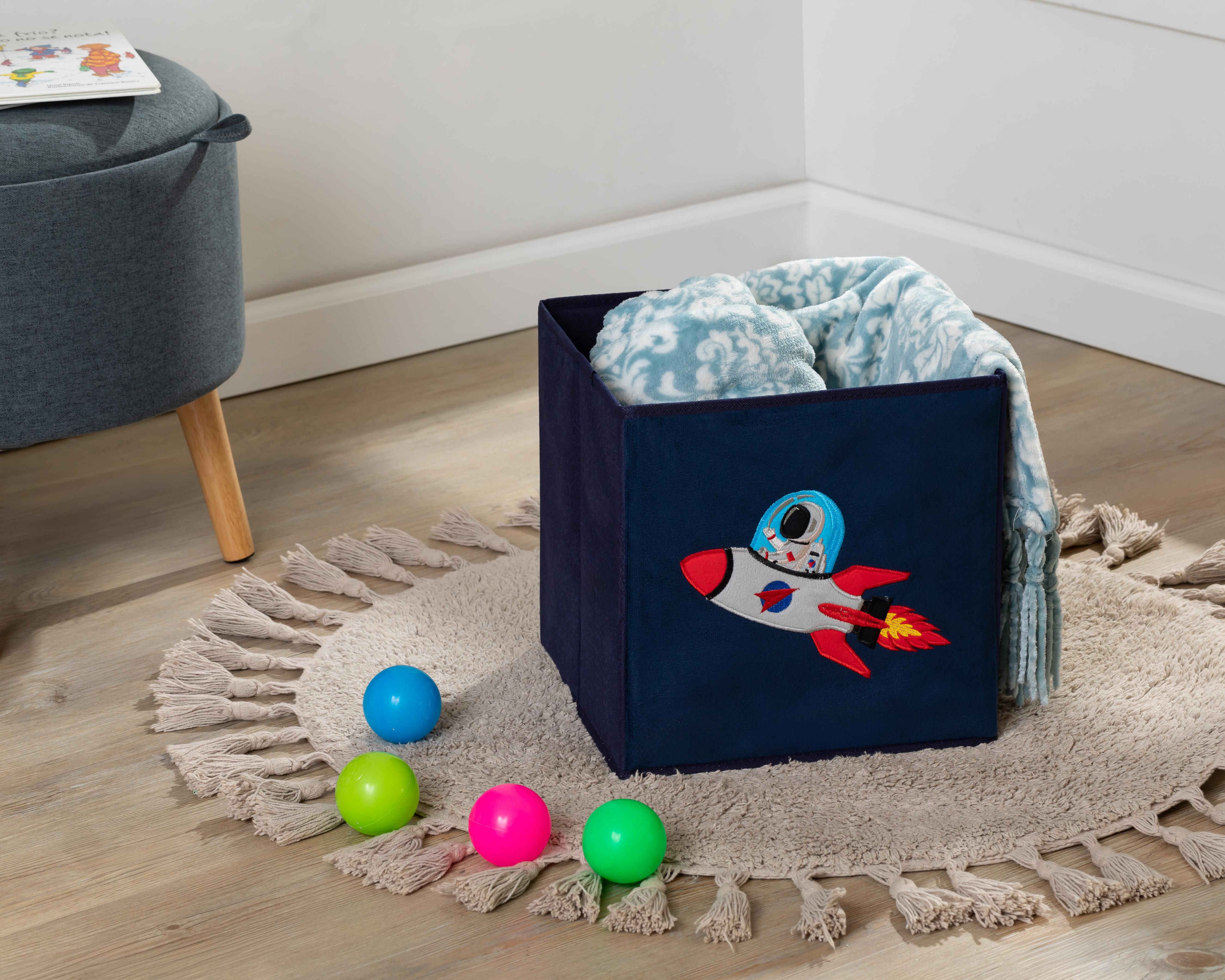 Foto 7 pulgar | Caja de Almacenamiento de Tela Starhaus Rocket Estampada