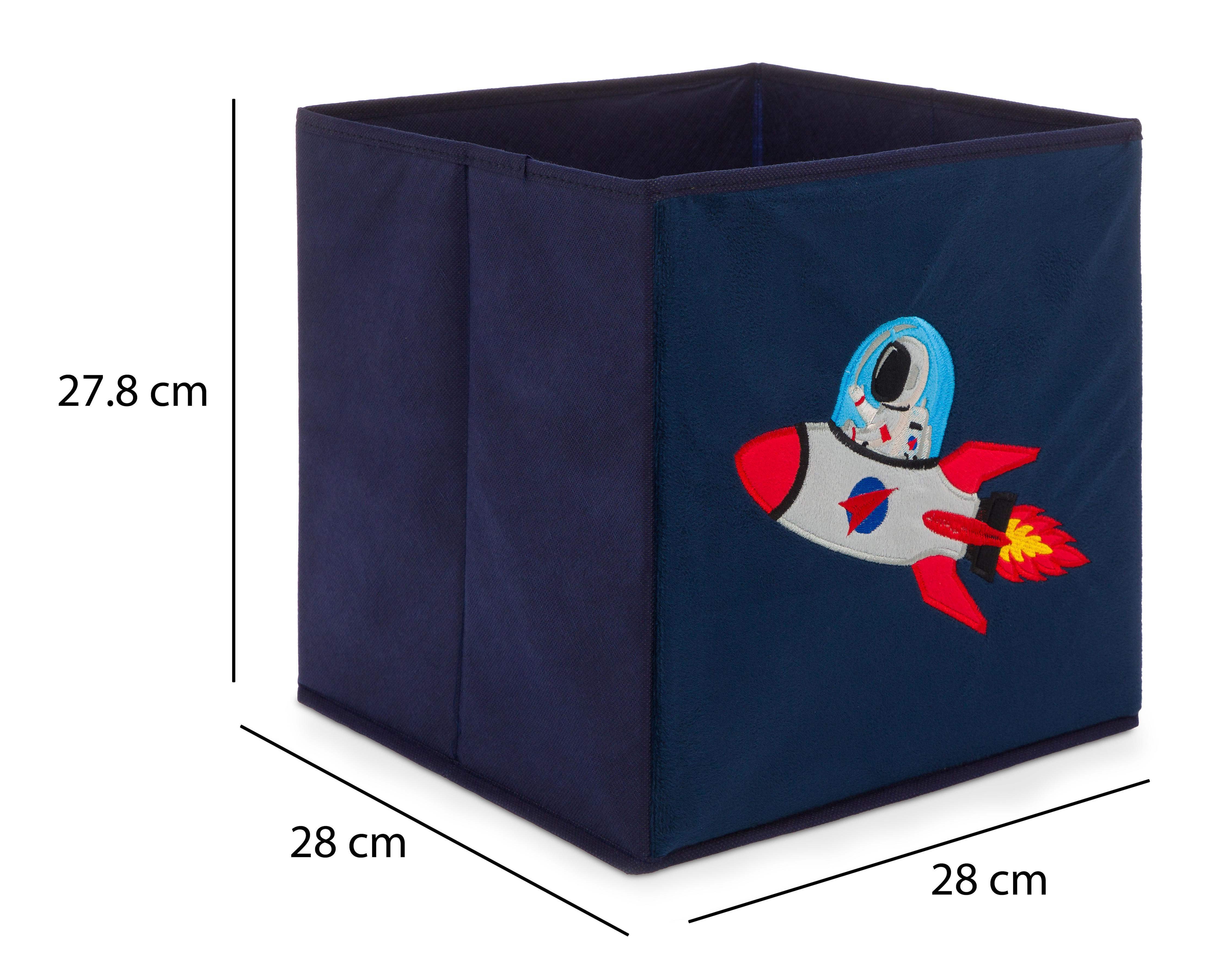Foto 8 pulgar | Caja de Almacenamiento de Tela Starhaus Rocket Estampada