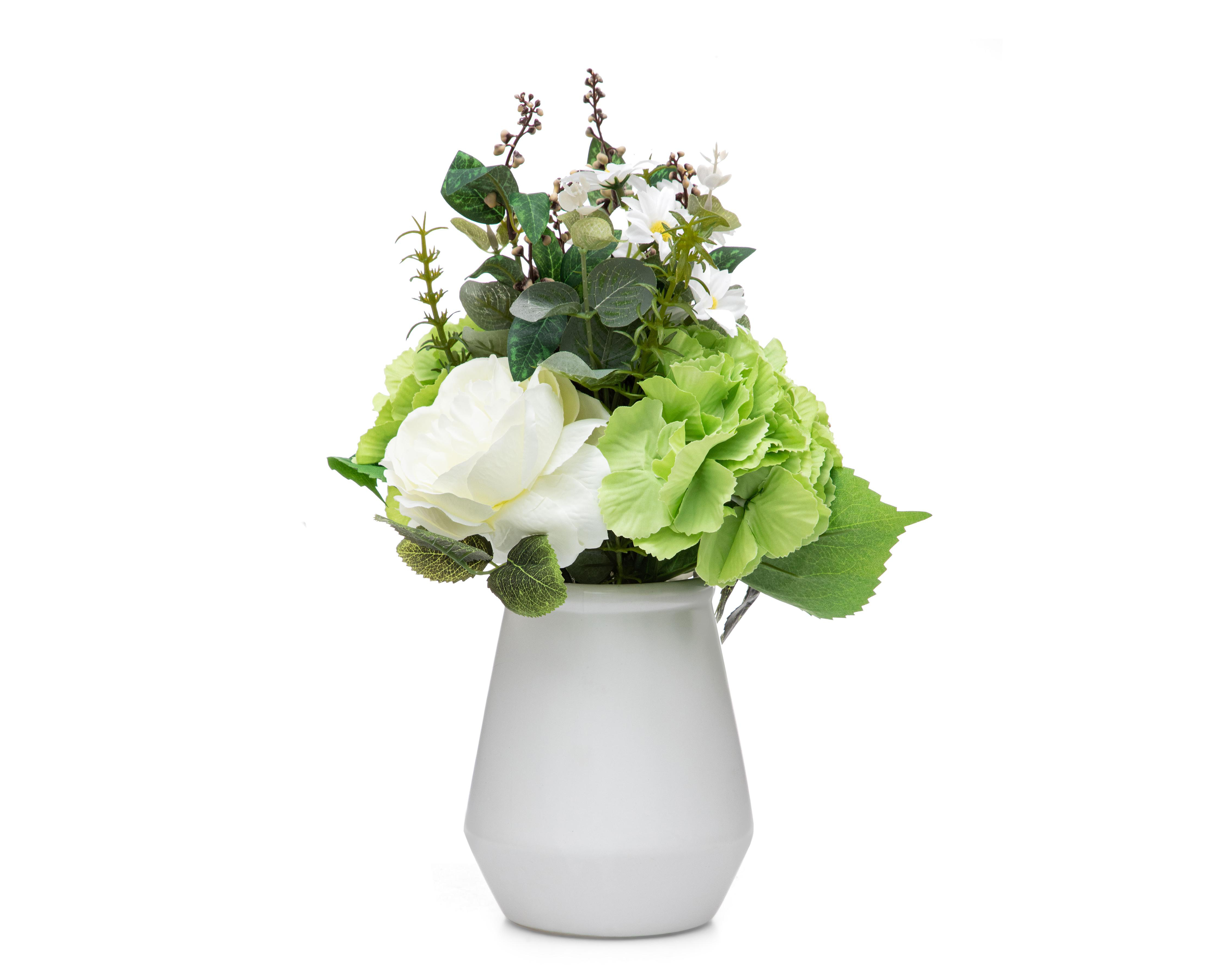 Flores Artificiales con Jarrón Starhaus 40 cm $349