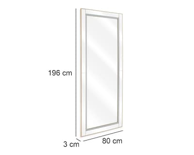Foto 5 | Espejo de Piso Rectangular Russo 80 x 196 cm