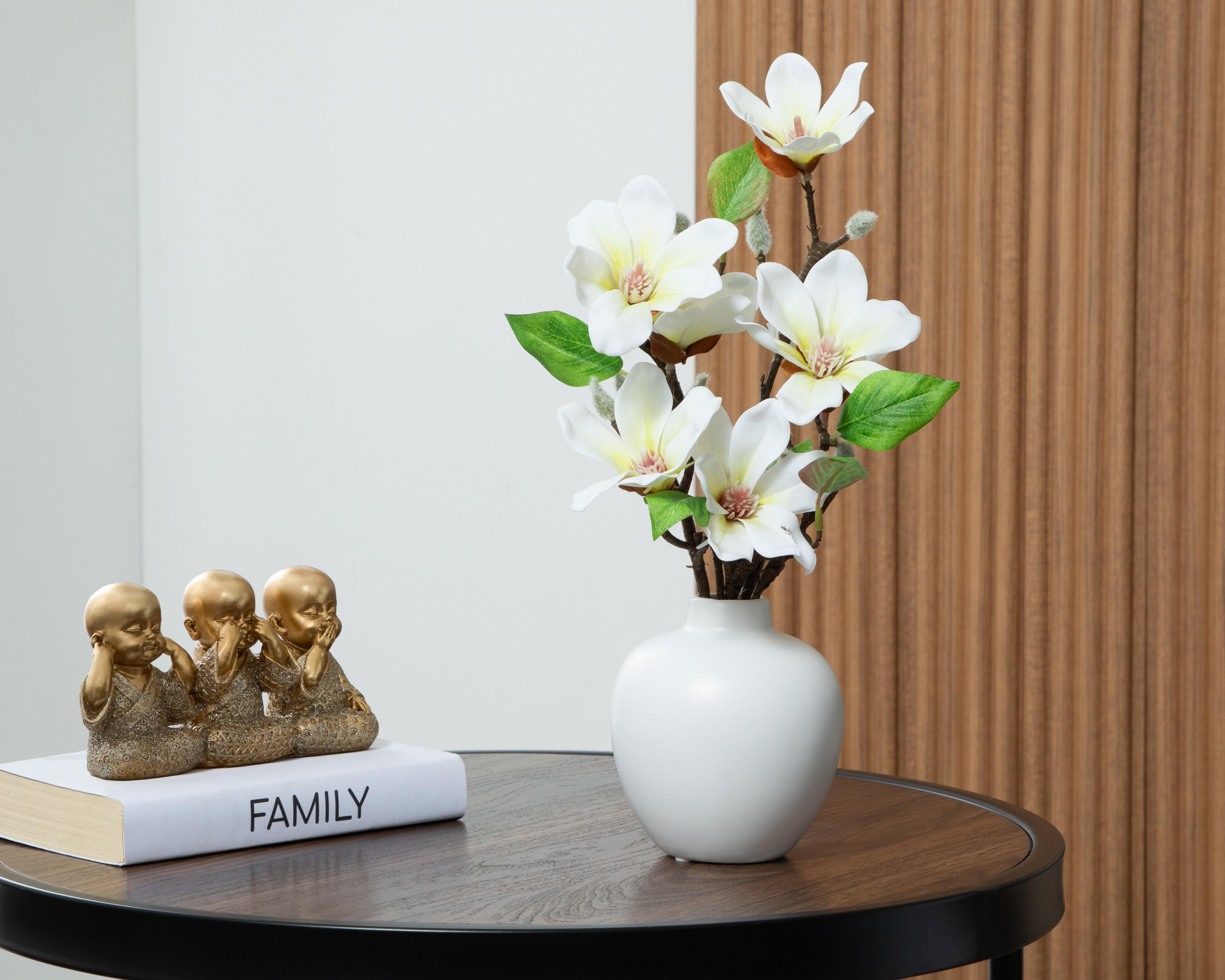 Foto 4 | Magnolias Artificiales con Florero Starhaus 36 cm