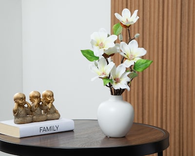 Foto 4 | Magnolias Artificiales con Florero Starhaus 36 cm