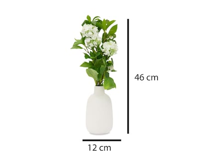 Foto 5 | Hortensia Artificial con Florero Starhaus 46 cm
