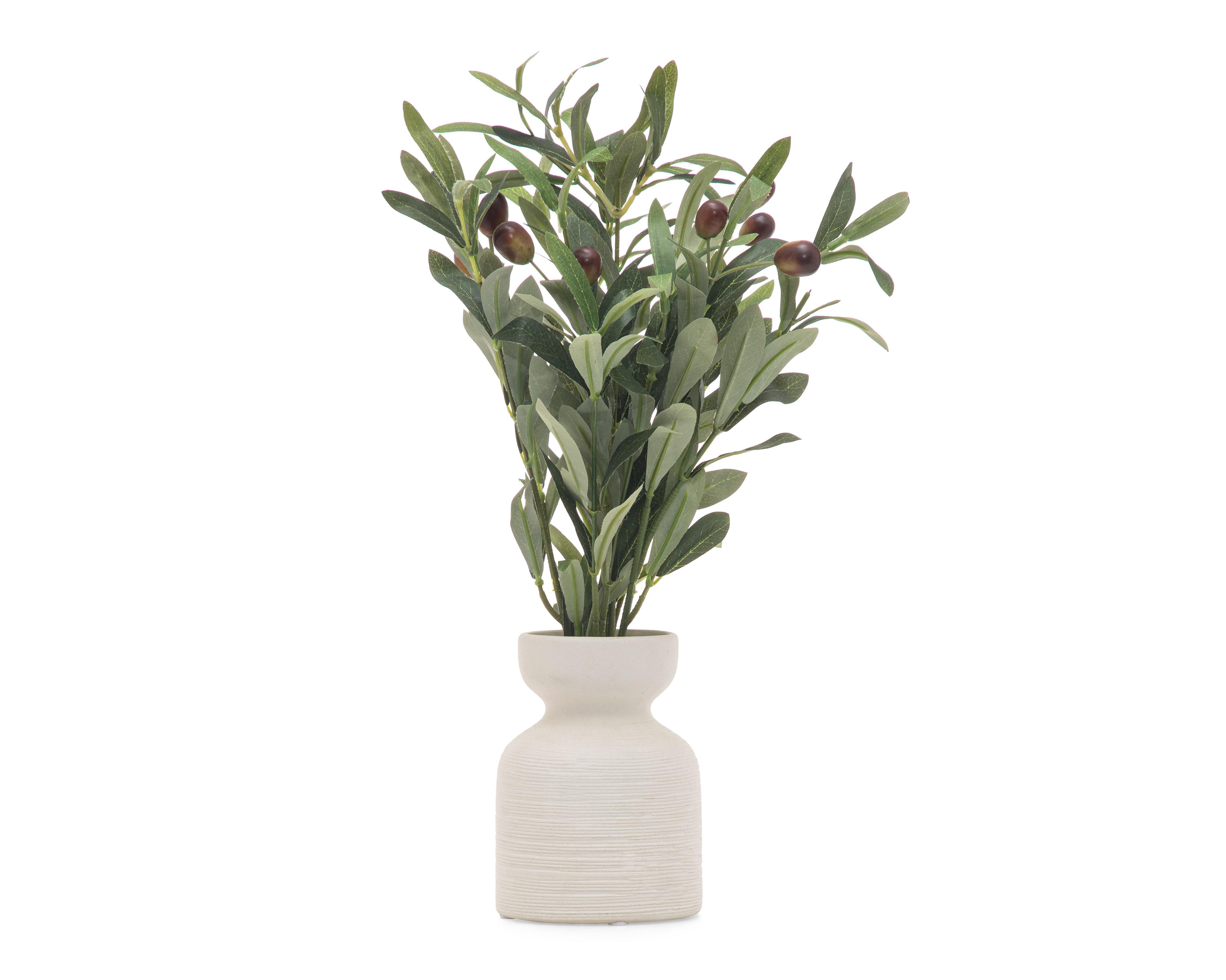 Foto 2 pulgar | Planta Artificial con Florero Starhaus 42.5 cm