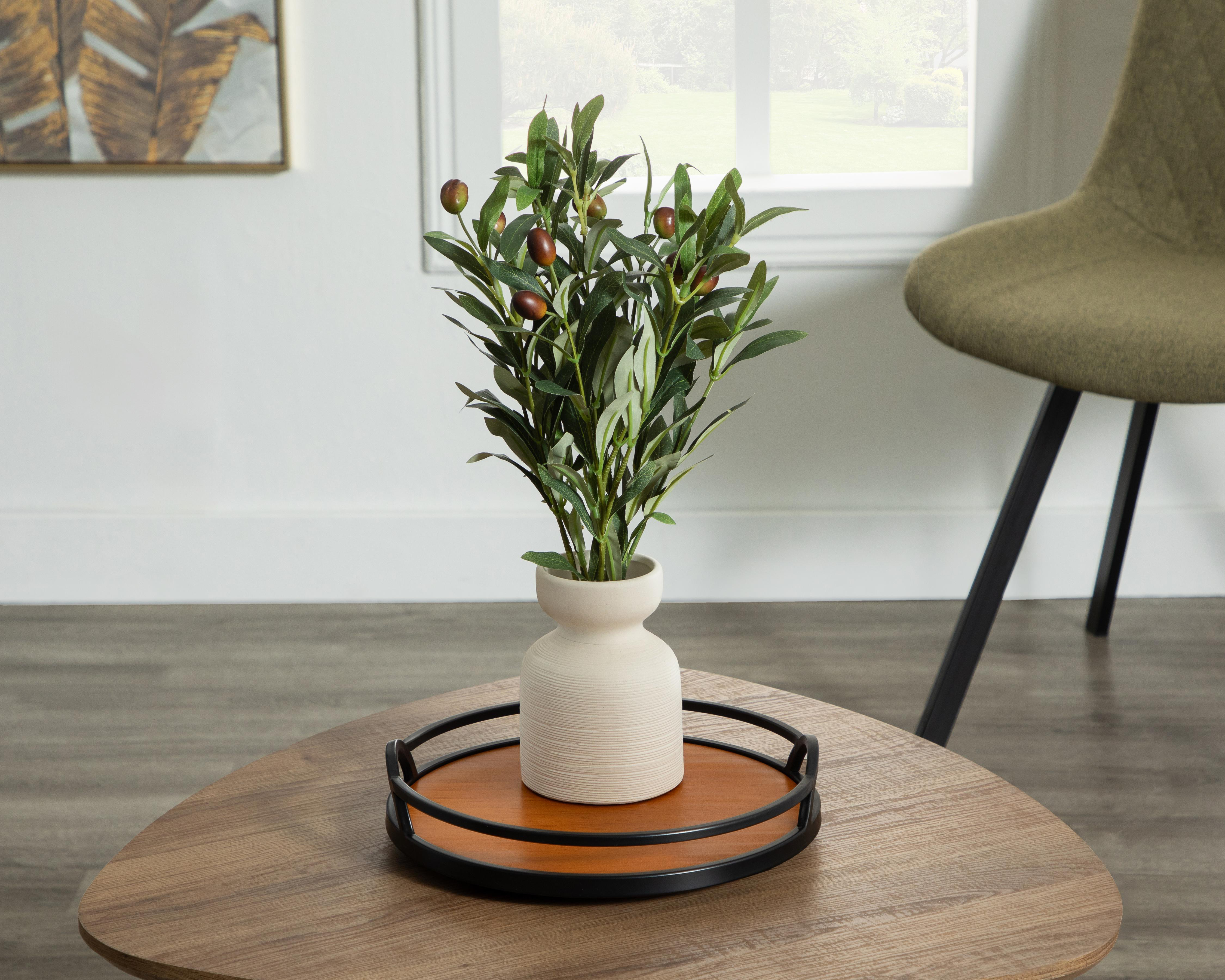 Foto 5 pulgar | Planta Artificial con Florero Starhaus 42.5 cm