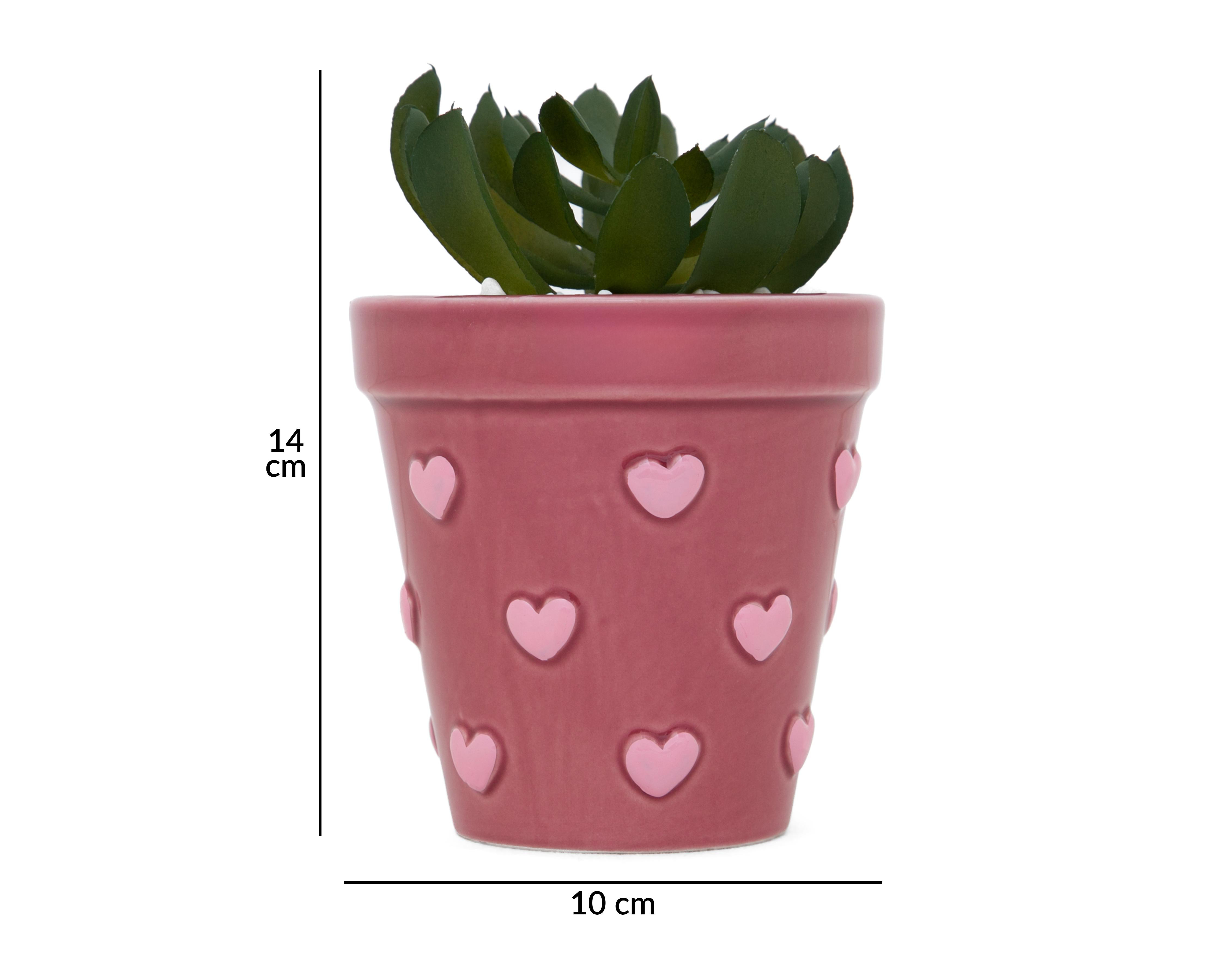 Foto 5 | Suculenta Artificial con Maceta Starhaus 14 cm