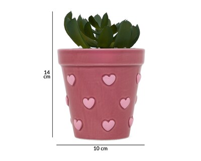 Foto 5 | Suculenta Artificial con Maceta Starhaus 14 cm