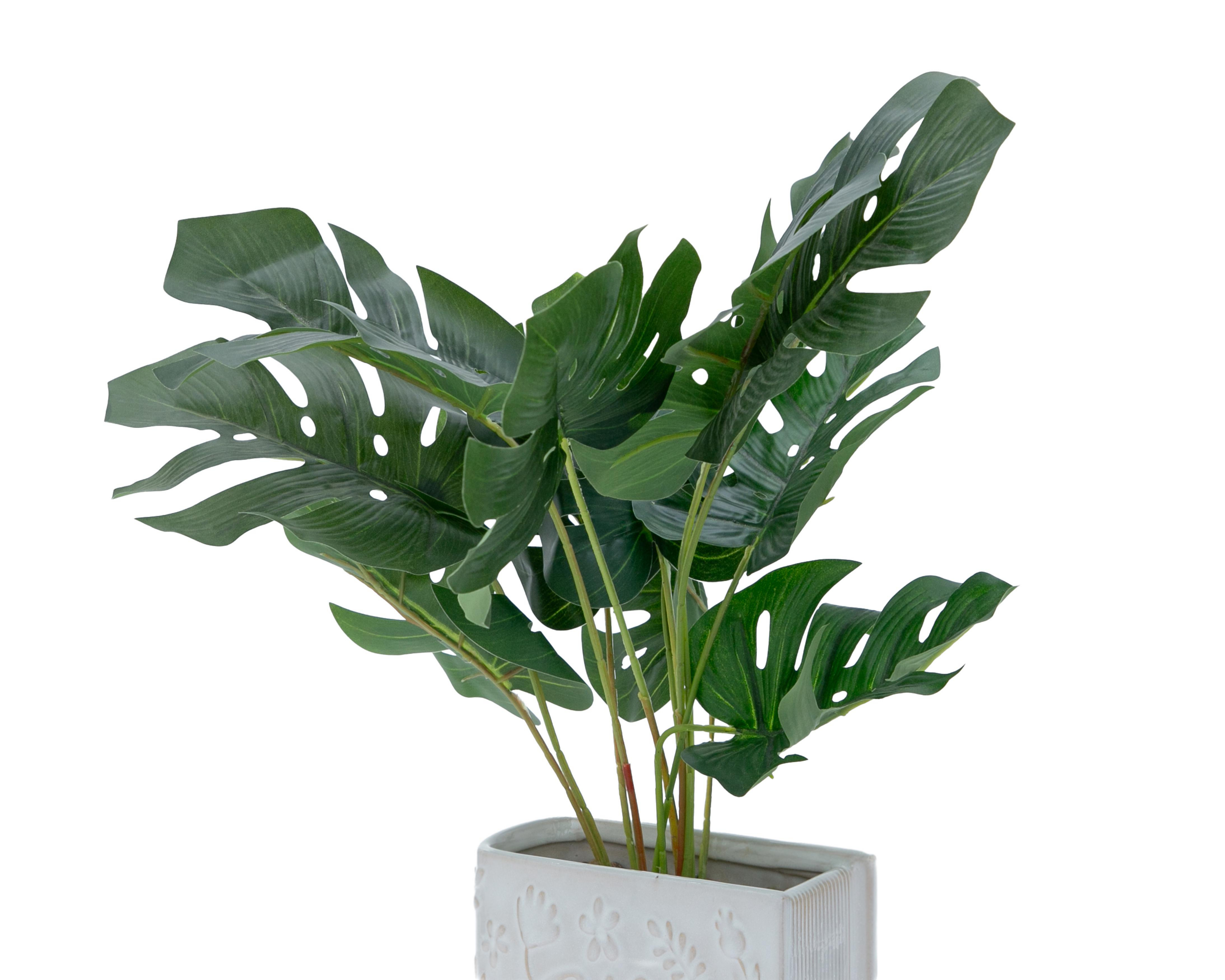 Foto 4 pulgar | Monstera Artificial con Maceta Starhaus 48 cm