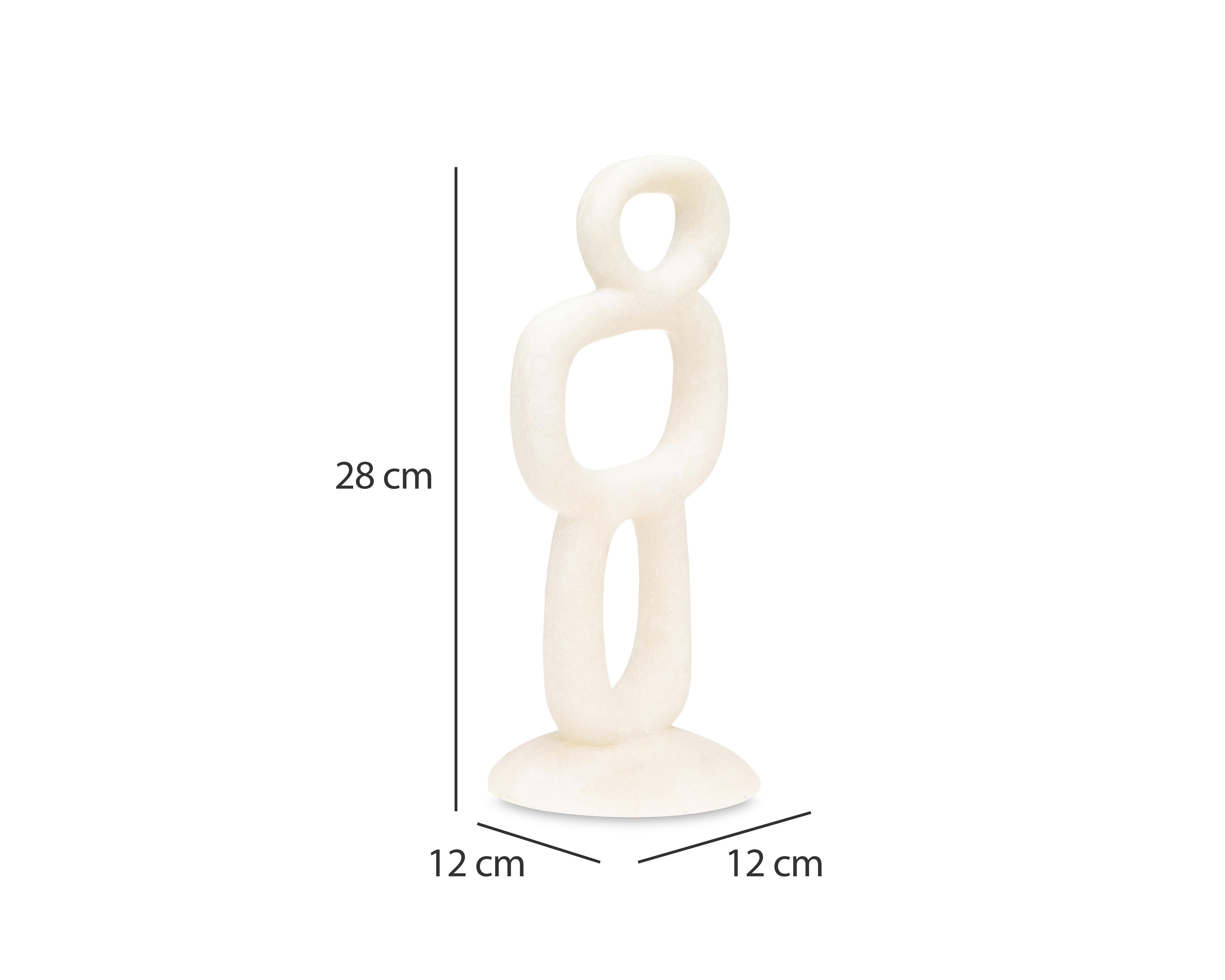Foto 7 pulgar | Figura Decorativa Bria de Resina