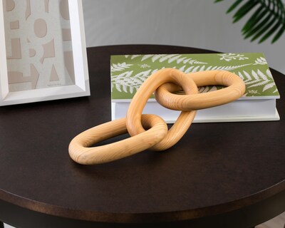 Foto 5 | Escultura de Cadena Chains de Madera