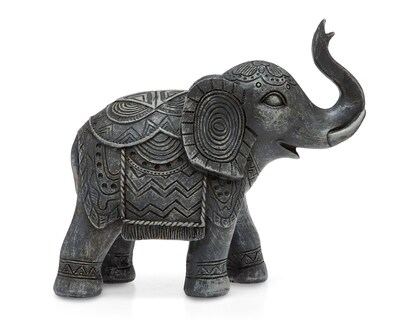 Foto 1 | Escultura de Elefante Zari de Resina