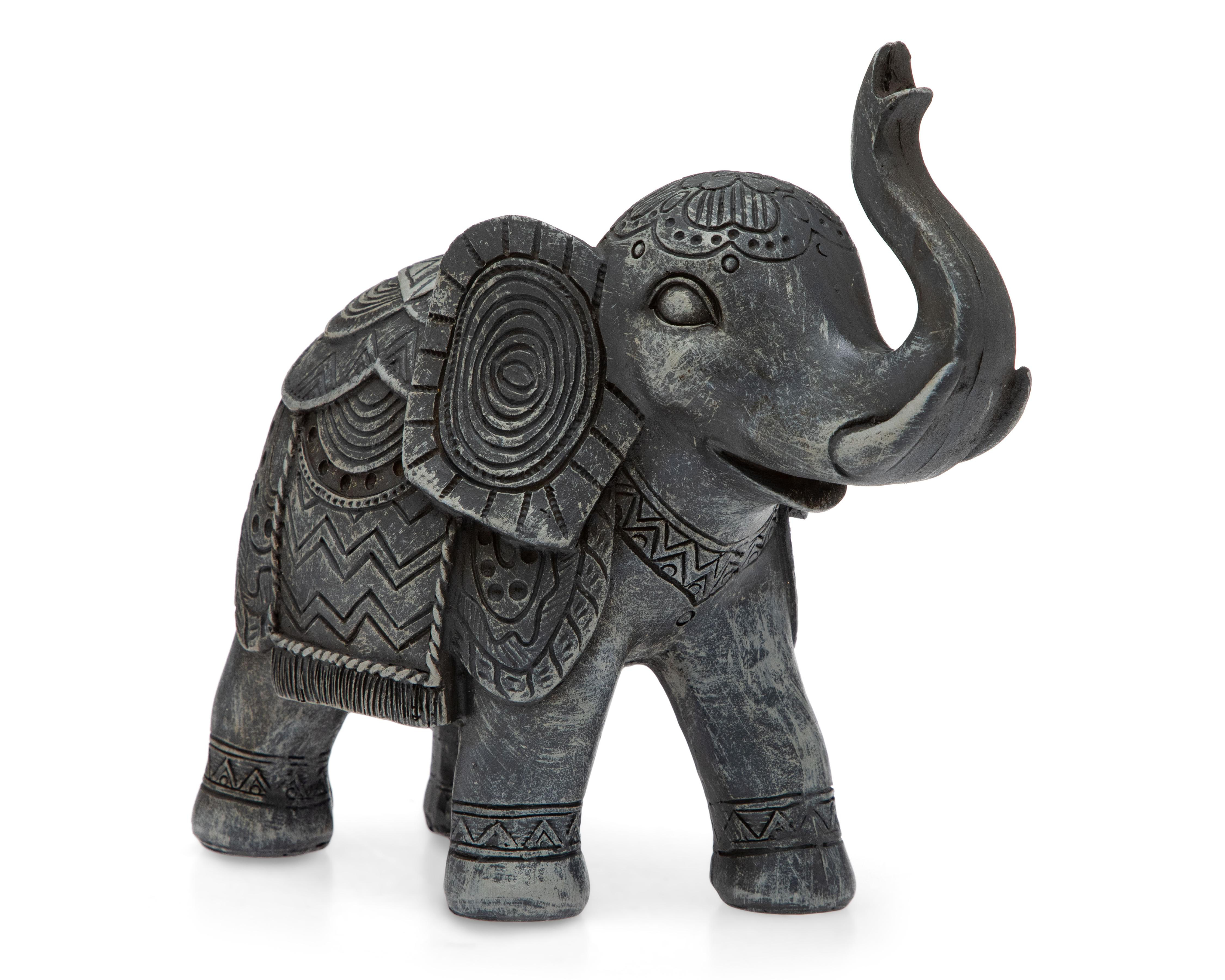 Foto 2 | Escultura de Elefante Zari de Resina