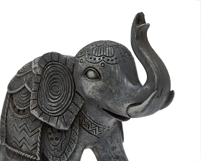Foto 4 | Escultura de Elefante Zari de Resina
