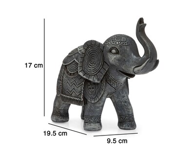 Foto 6 | Escultura de Elefante Zari de Resina