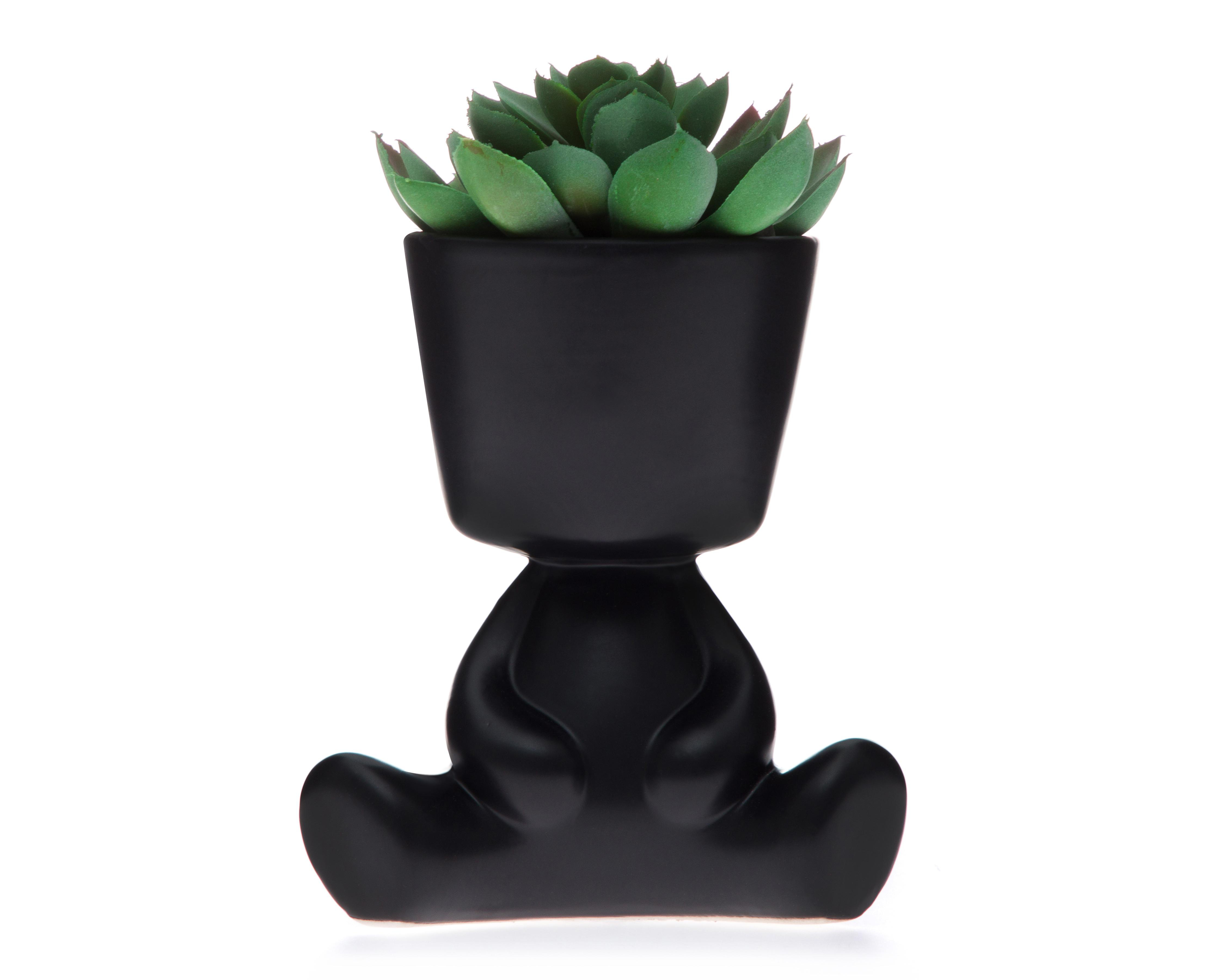 Foto 4 pulgar | Suculenta Artificial con Maceta Starhaus 17 cm