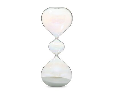 Foto 1 | Reloj de Arena Bow de Vidrio