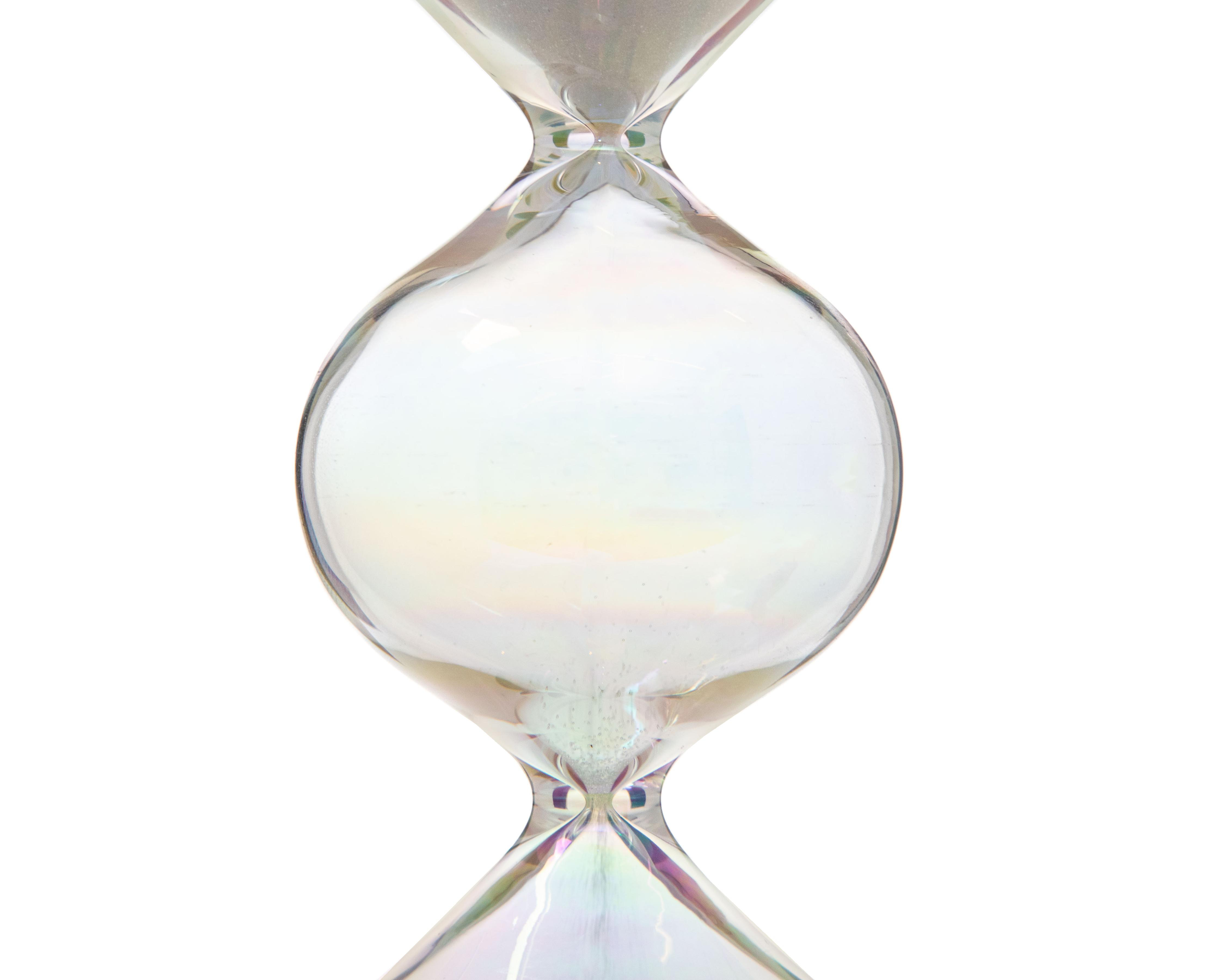 Foto 4 pulgar | Reloj de Arena Bow de Vidrio