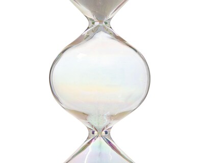 Foto 3 | Reloj de Arena Bow de Vidrio