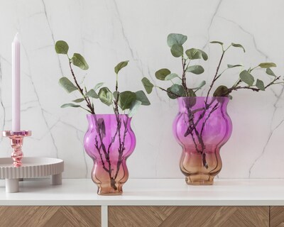 Foto 4 | Florero Decorativo Fitz de Vidrio