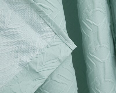 Foto 4 | Cortina Textura 3D Nikita 137 x 225 cm Verde