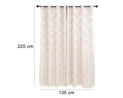 Foto 5 | Cortinas Africa 135 x 225 cm