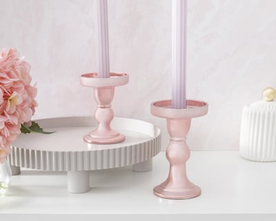 Foto 4 | Candelabro Irelyn L de Vidrio