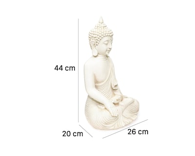 Foto 6 | Escultura de Buda Buddano de Resina