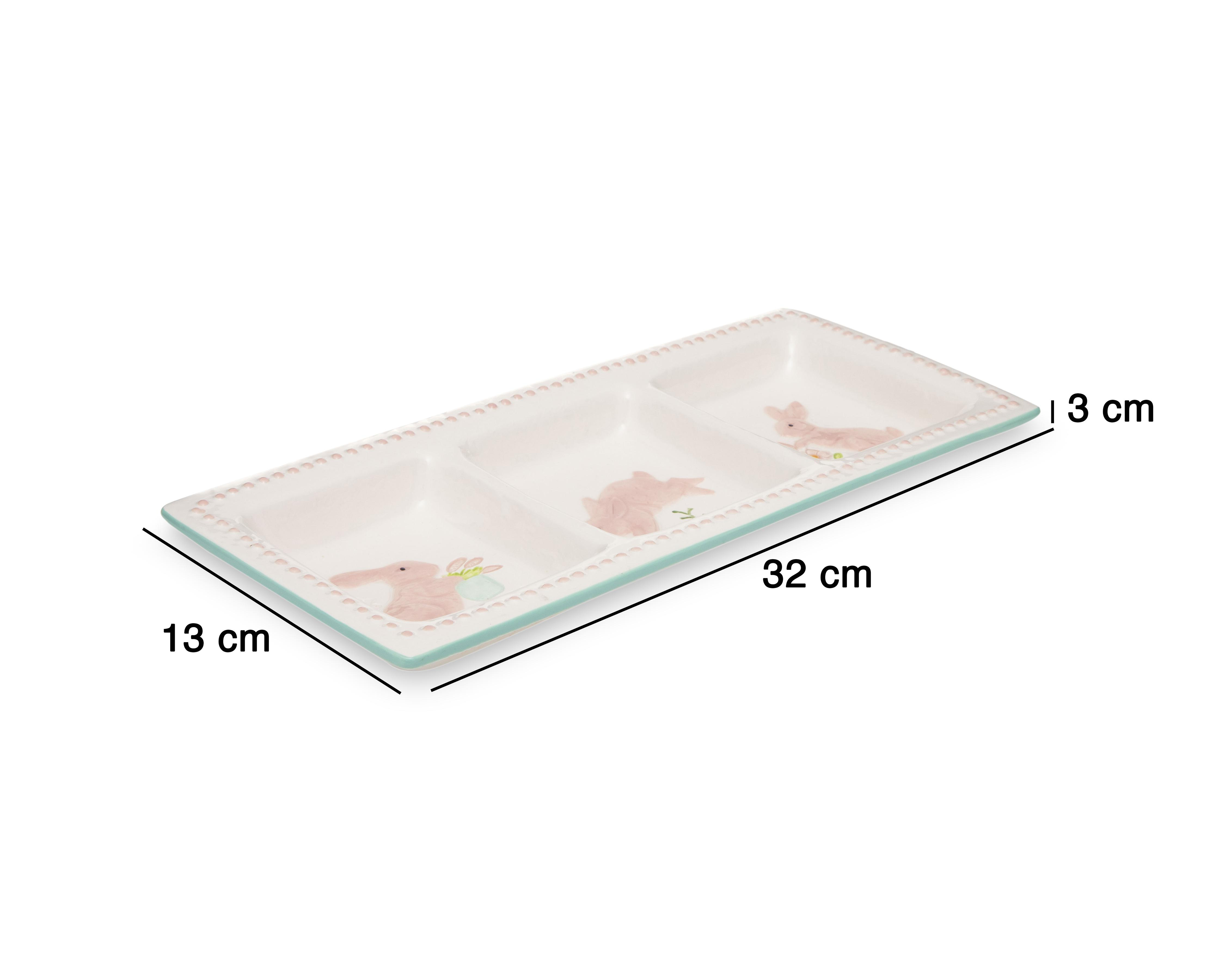 Foto 5 | Plato Decorativo Brank de Cerámica
