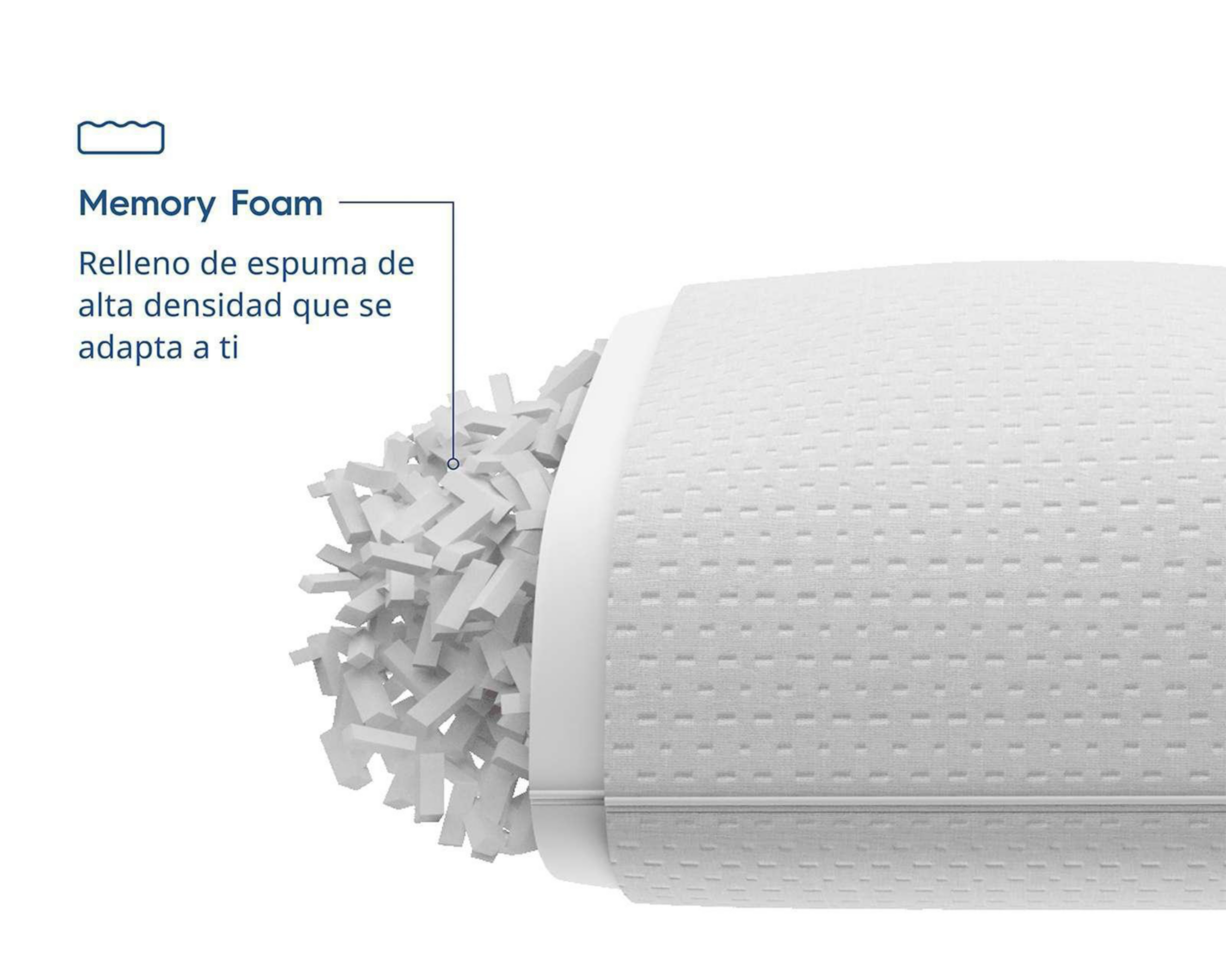 Foto 4 pulgar | Almohada Luuna Estándar Confort Ajustable