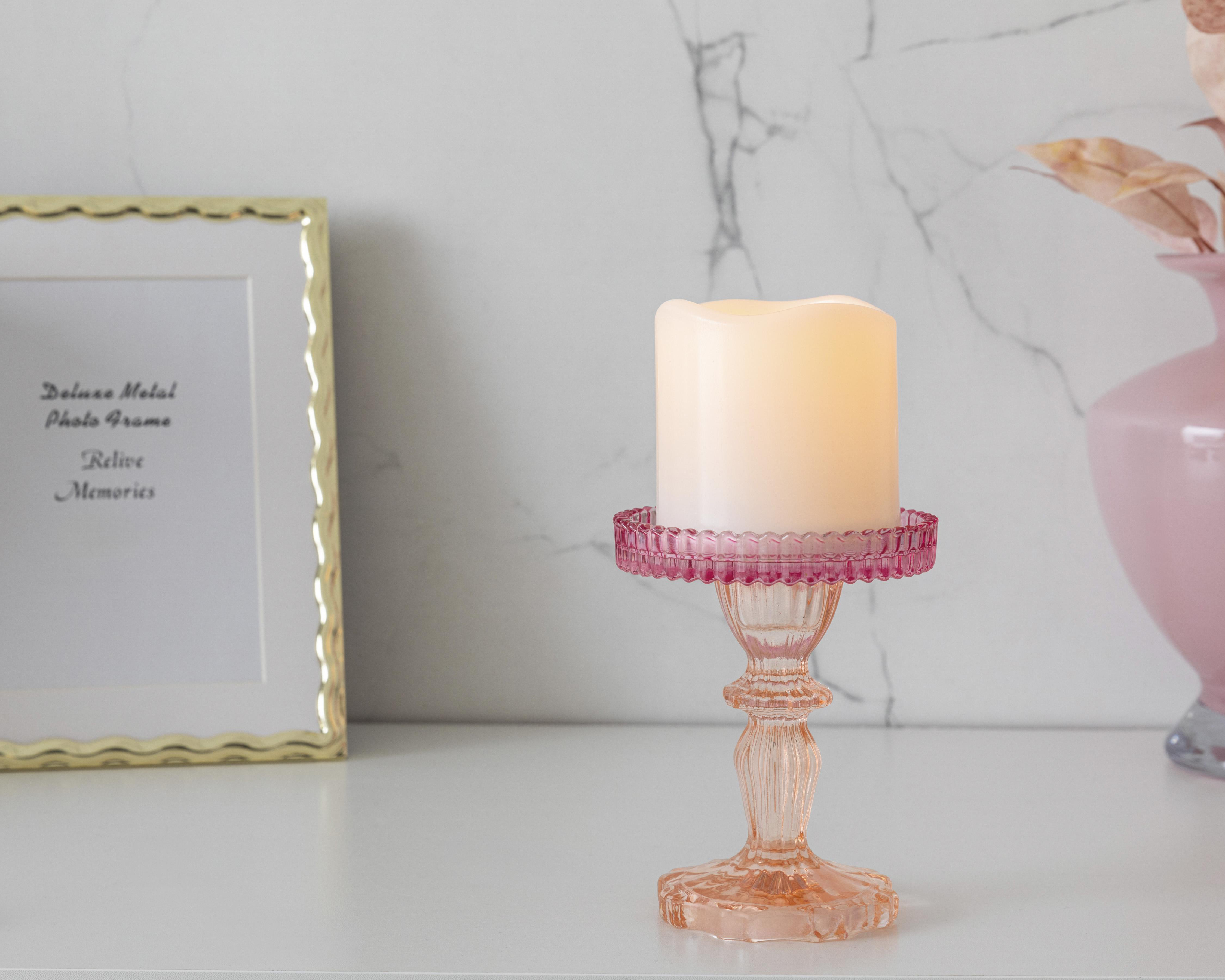 Foto 4 | Candelabro Ceres de Vidrio