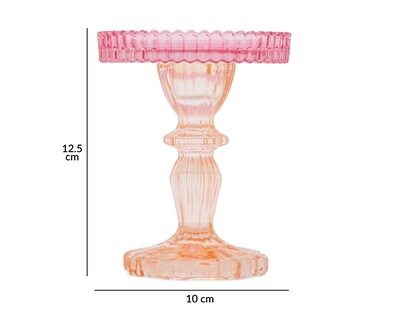 Foto 5 | Candelabro Ceres de Vidrio