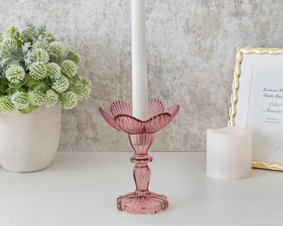 Foto 4 | Candelabro de Flor Hygea de Vidrio