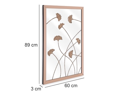 Foto 5 | Espejo Rectangular Jarrell 60 x 89 cm