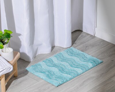 Foto 4 | Tapete para Baño Starhaus Azul