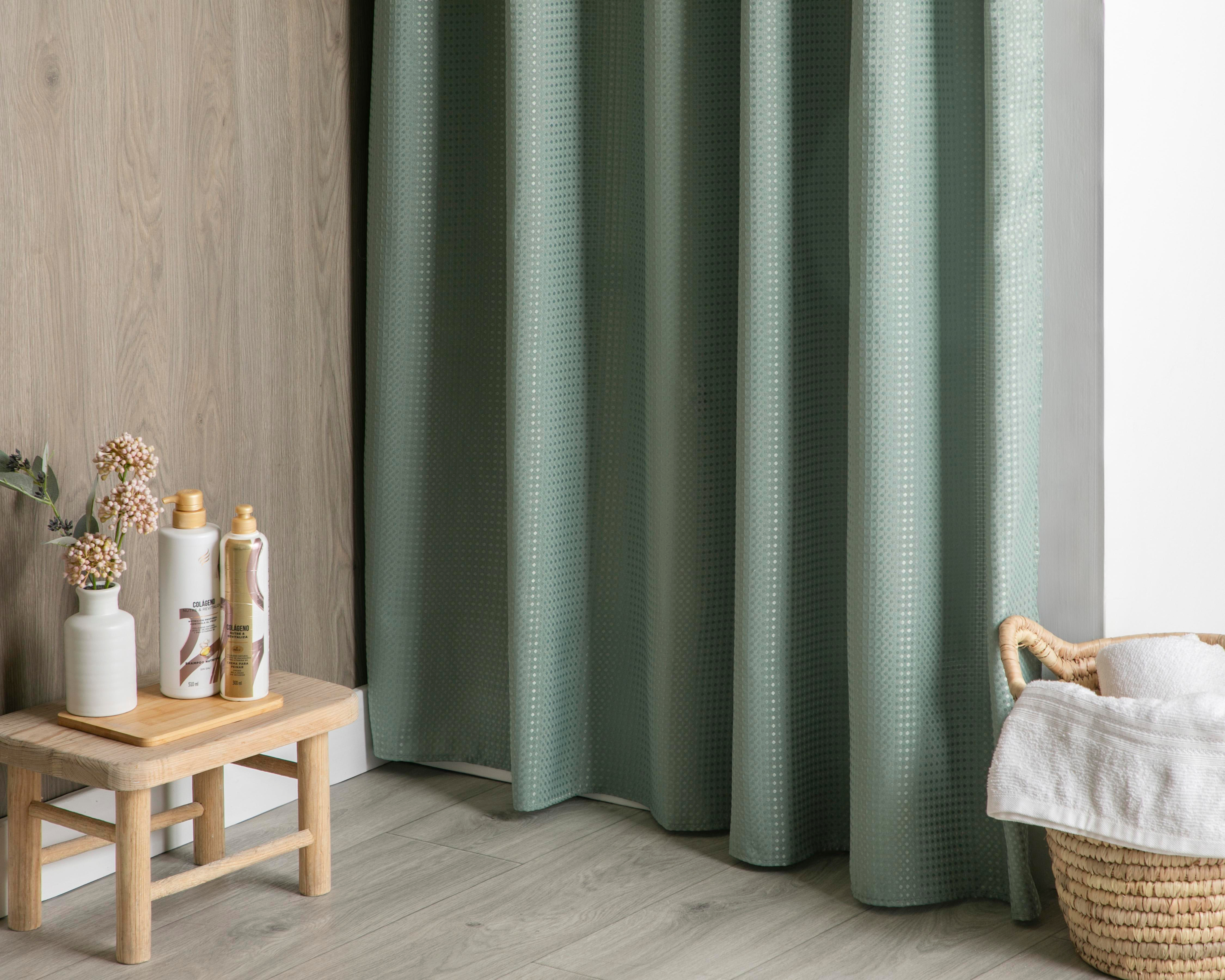Foto 3 | Cortina para Baño Starhaus Verde