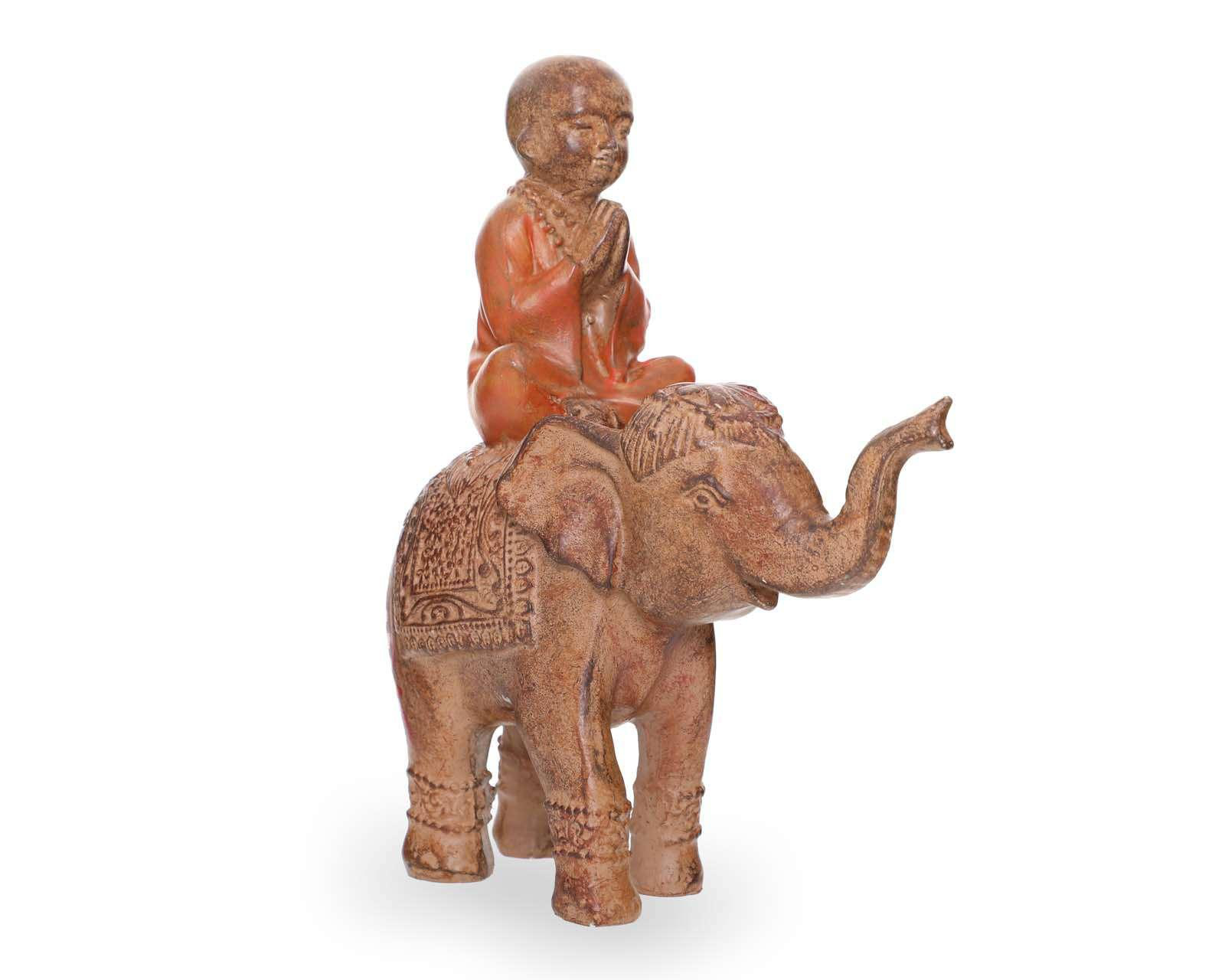 Foto 1 | Escultura Elefante con Buda