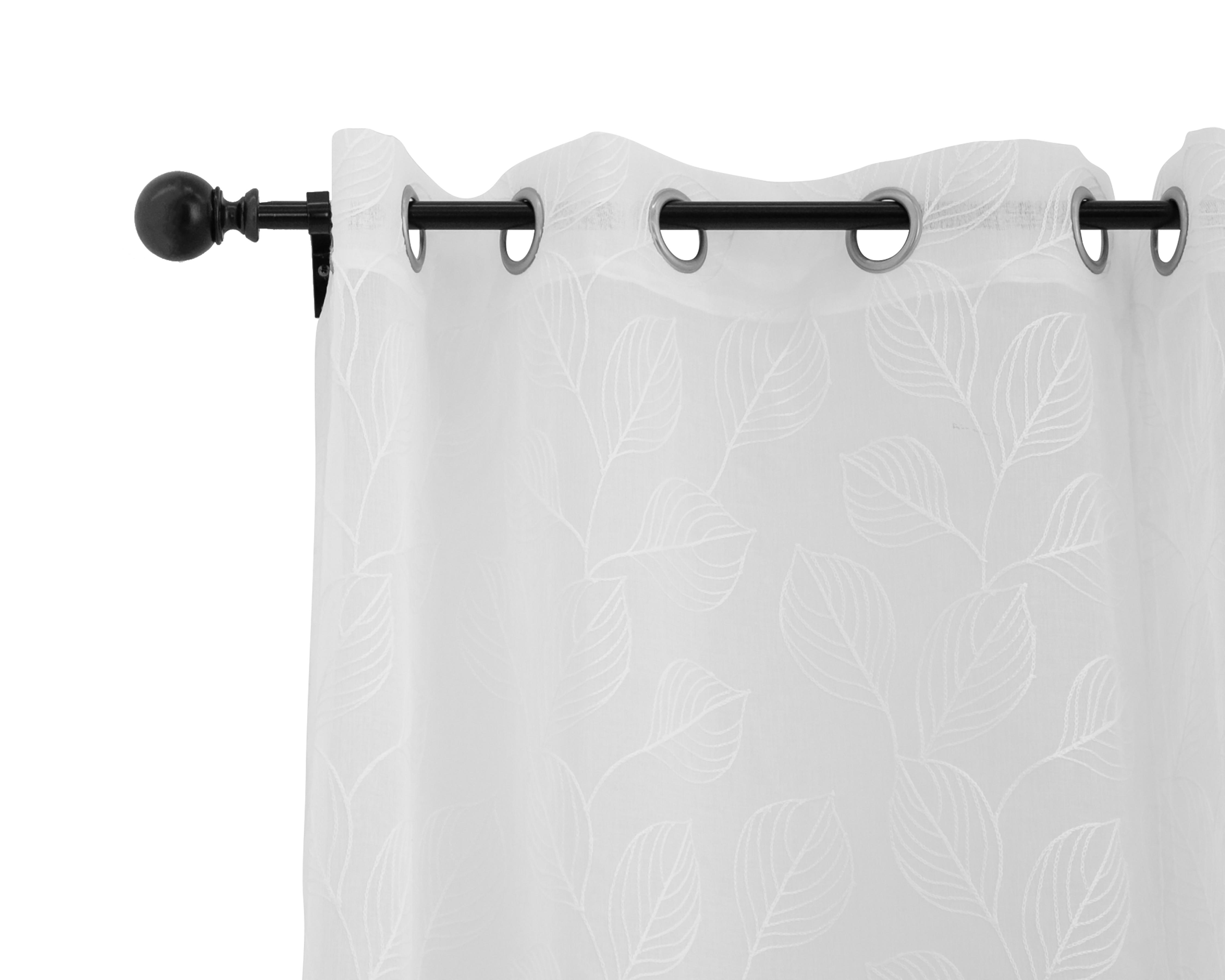 Foto 4 pulgar | Cortina Kelpi 96 x 213 cm Crema